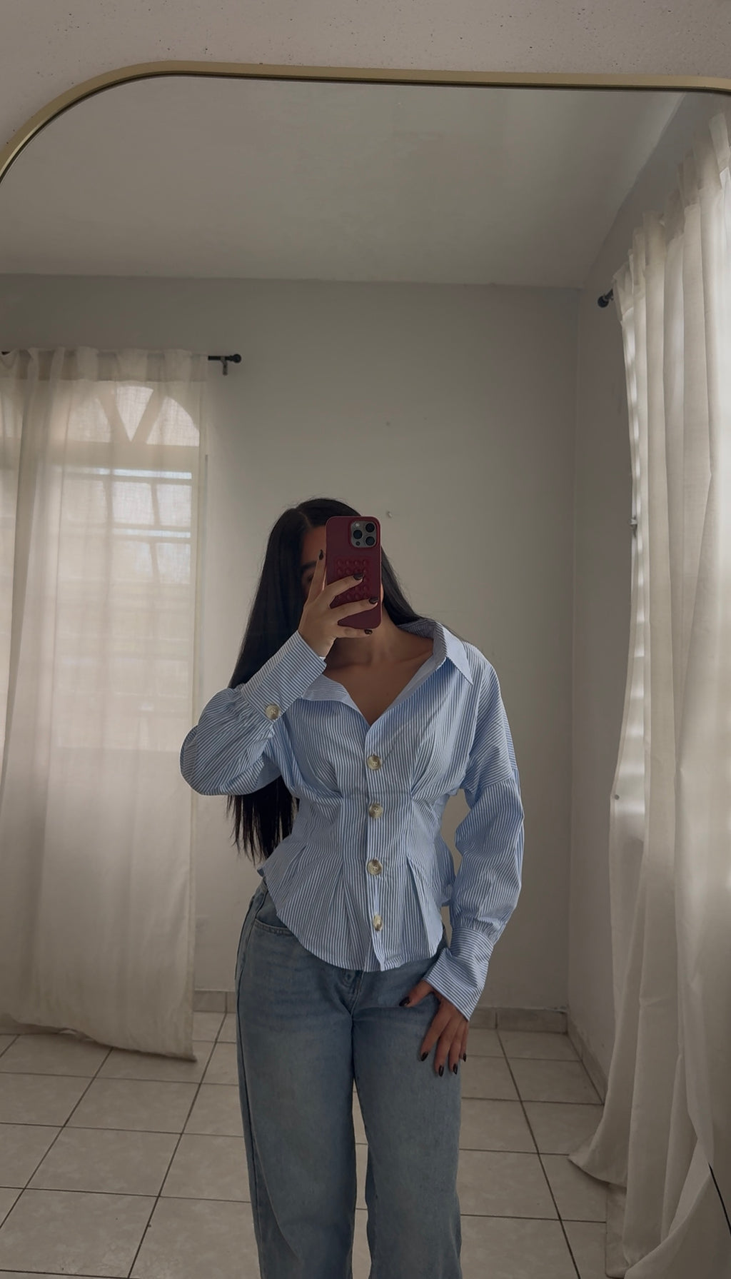 Blusa Líneas