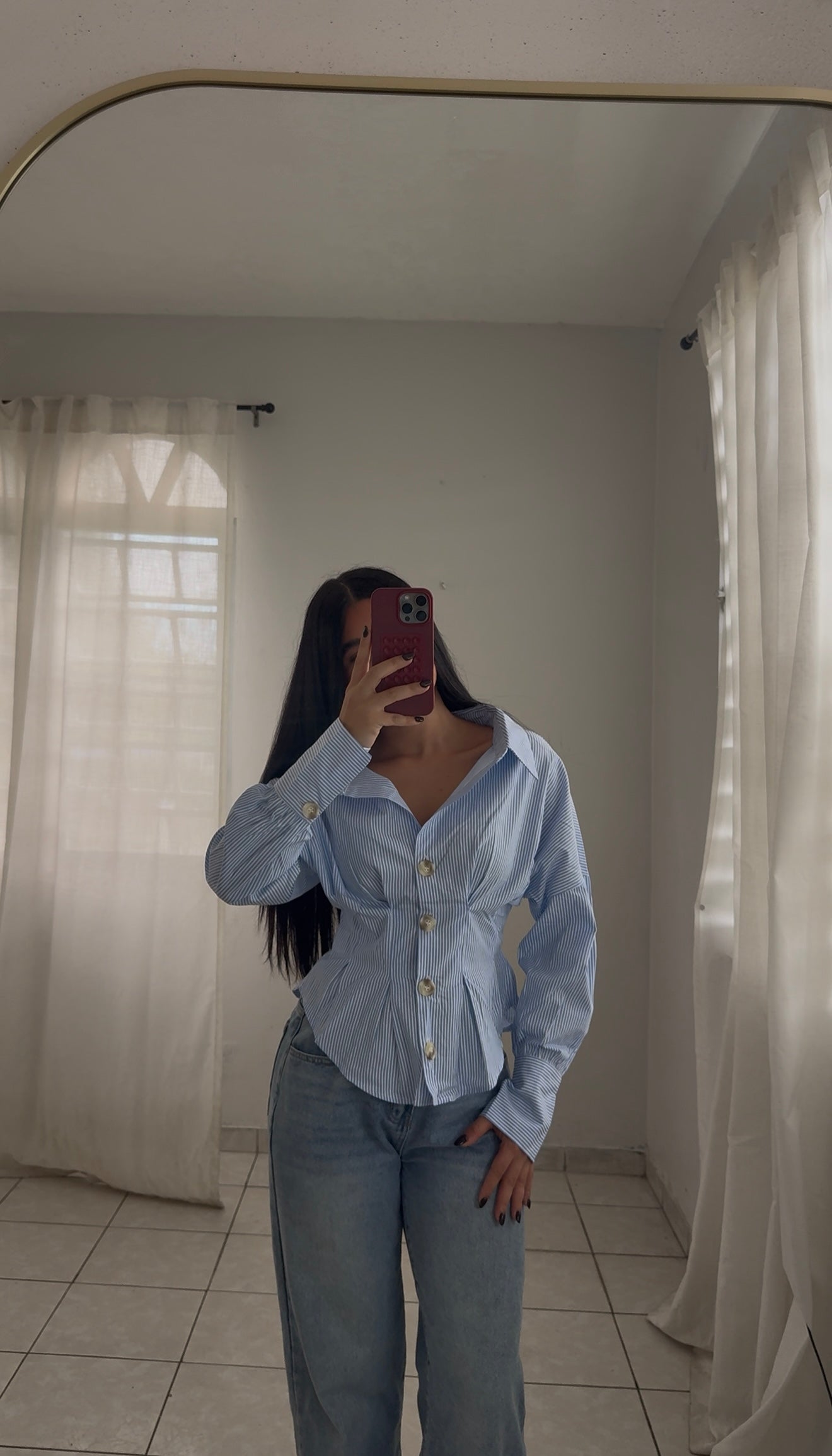 Blusa Líneas