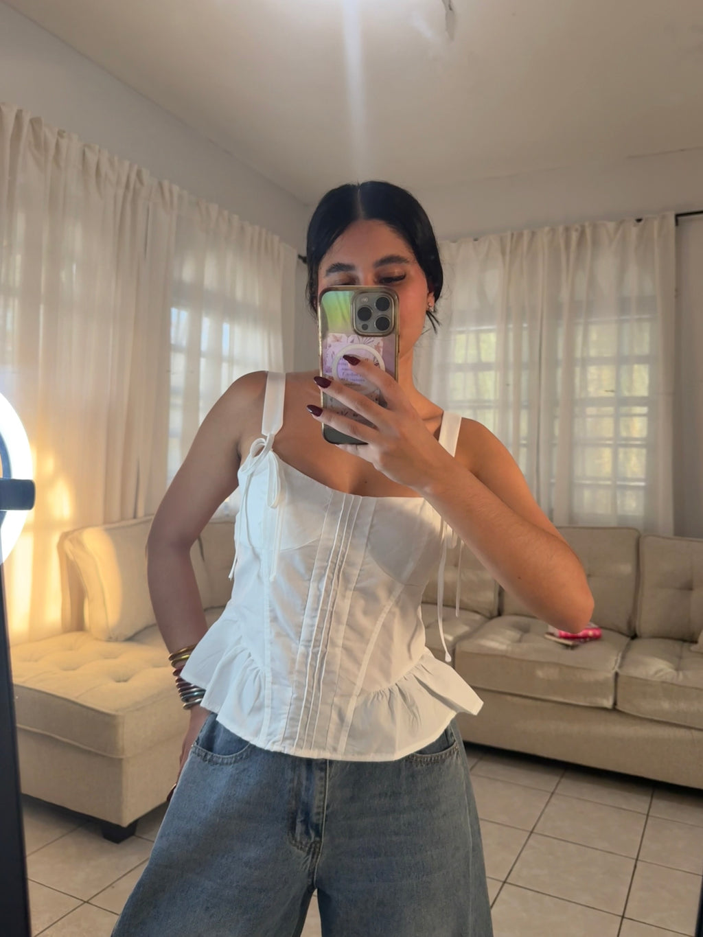 Top Blanco