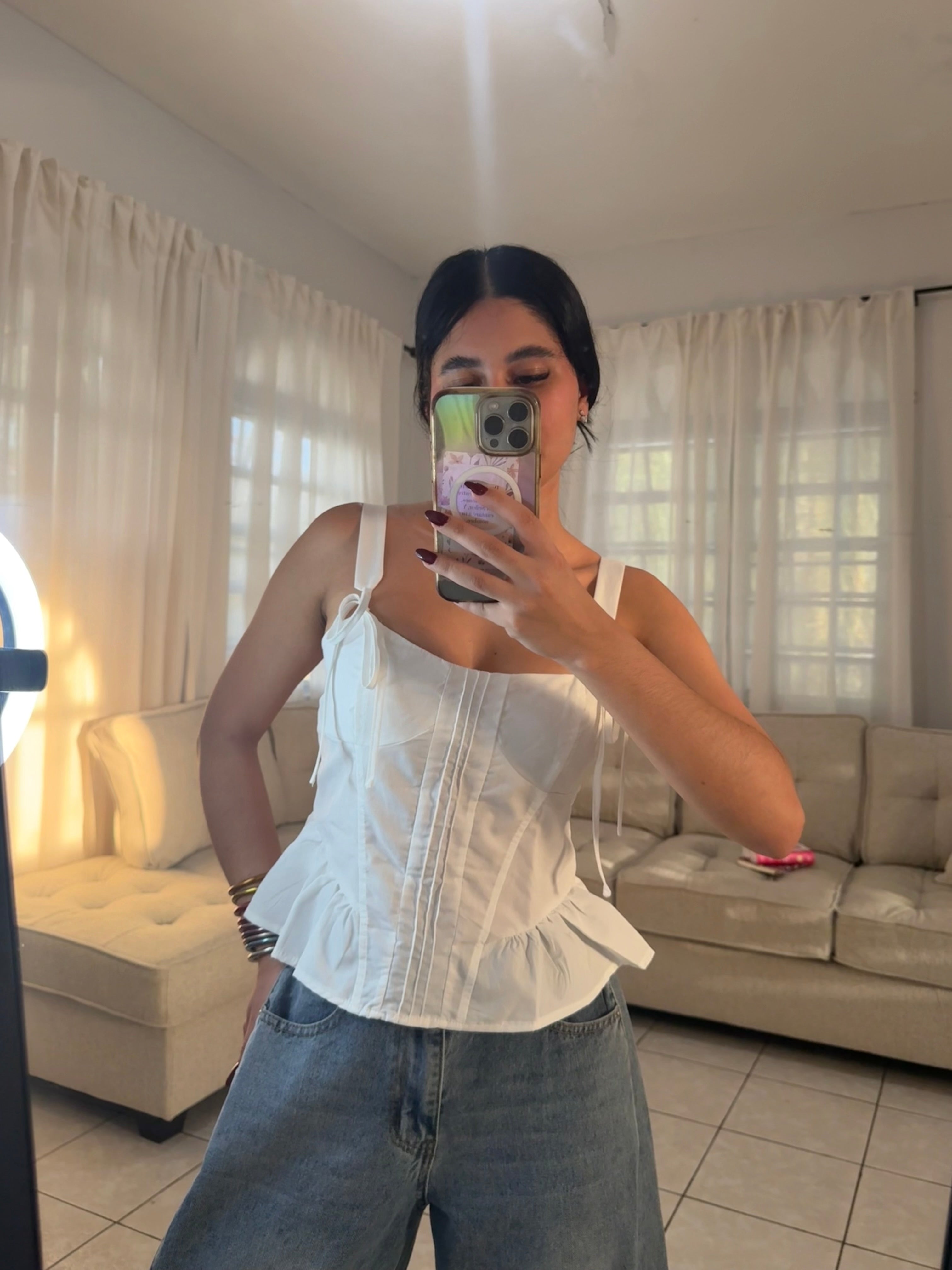 Top Blanco
