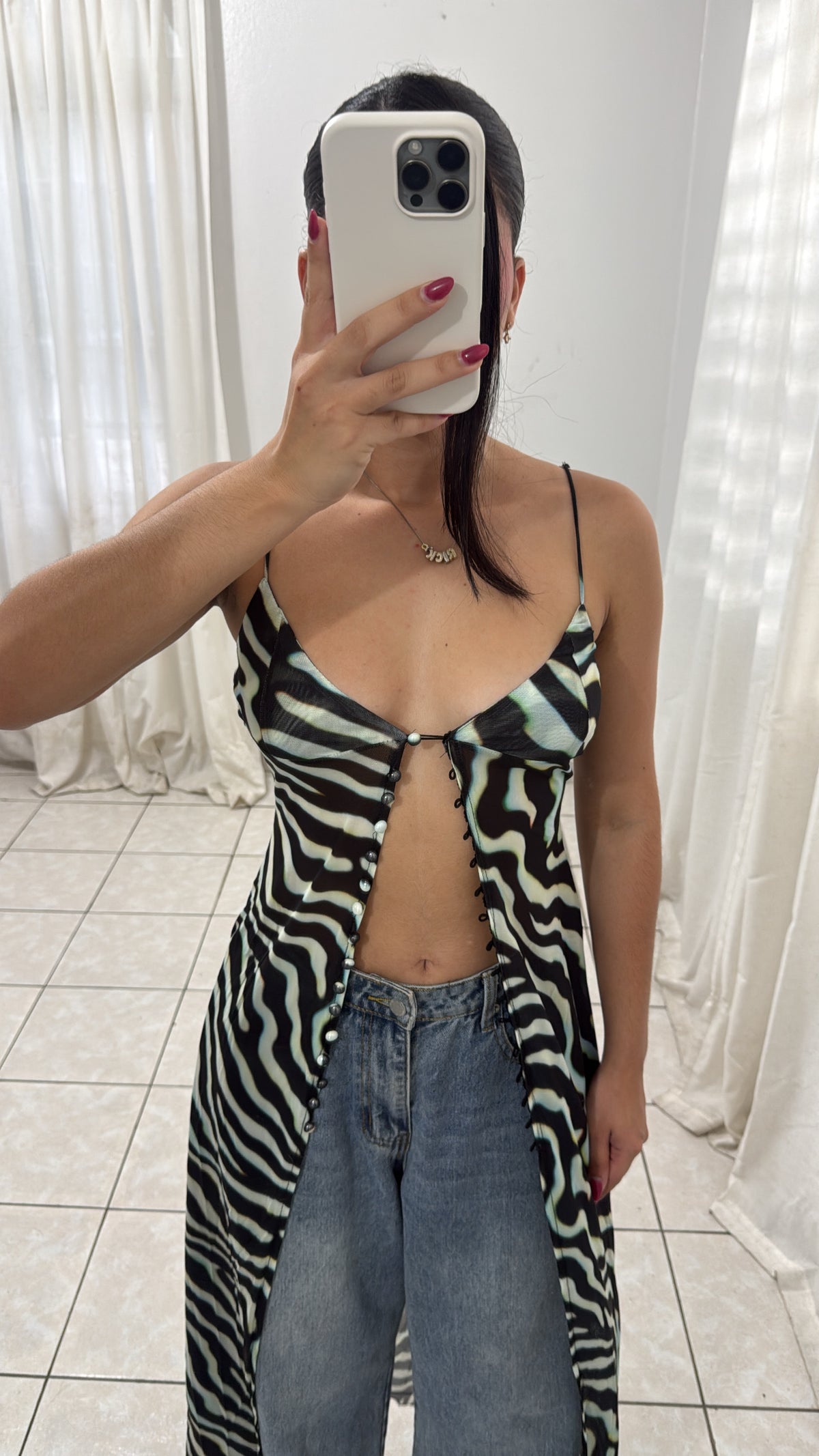 Zahara Long Top