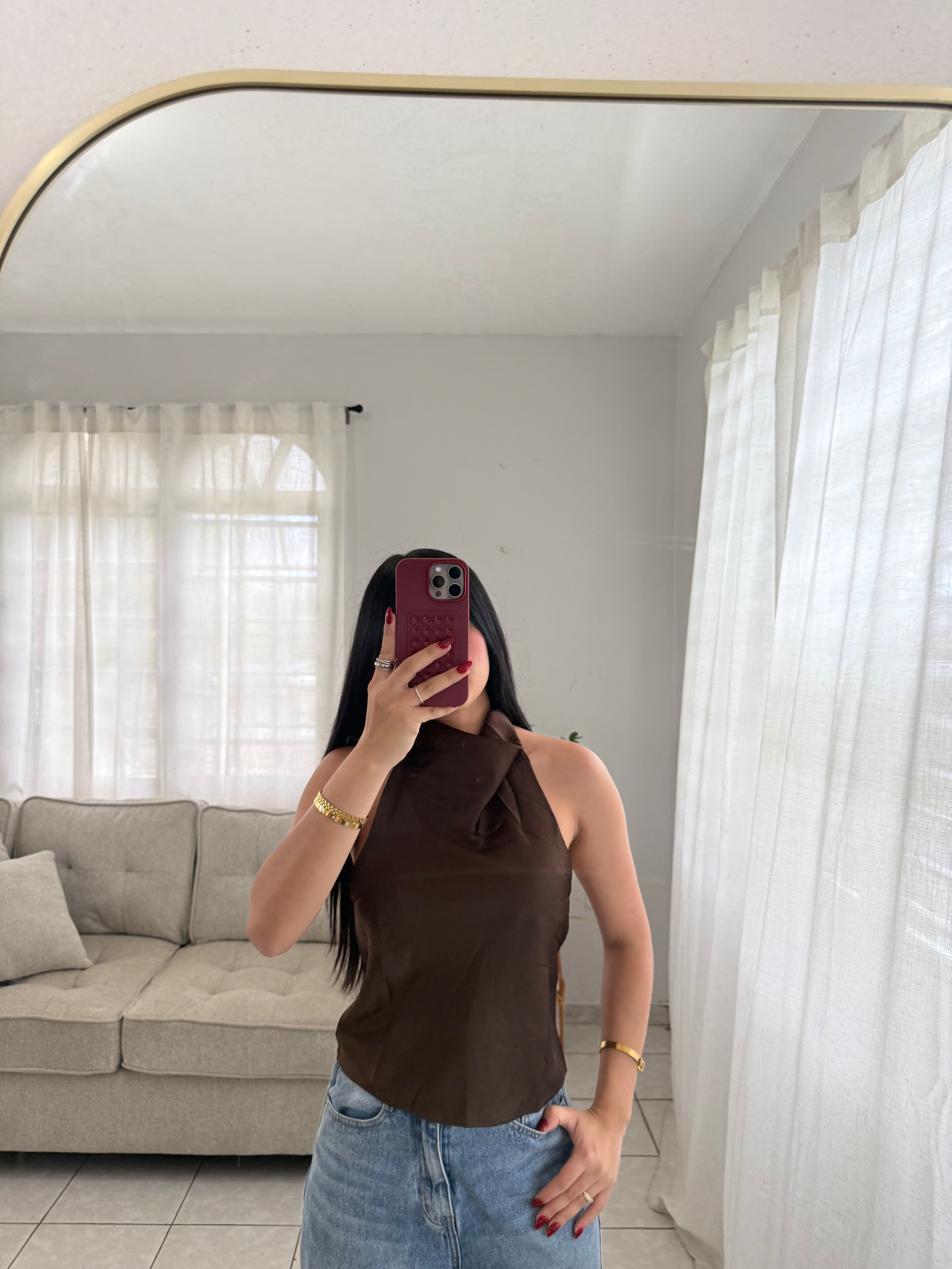 Blusa Satin
